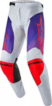 Брюки Racer Hoen для мотокросса Alpinestars, серый/оранжевый