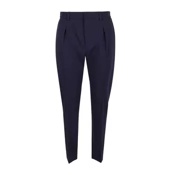 Брюки Ralph Lauren Clancy-ankle-pleated, темно-синий