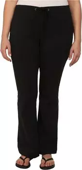Брюки размера плюс Anytime Outdoor Boot Cut Columbia, черный