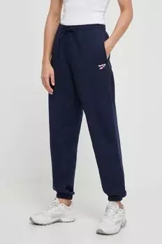 Брюки Reebok, темно-синий