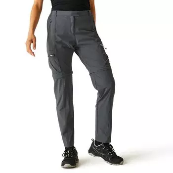 Брюки Regatta Travel Light Zip-Off, серый