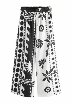 Брюки REGULAR FIT - WIDE LEG Next, белый