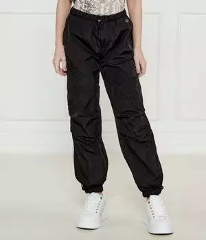 Брюки Relaxed fit Guess, черный
