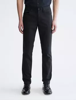 Брюки с 5 карманами Calvin Klein, черный