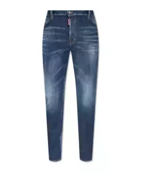 Брюки с 5 карманами Dsquared2, синий