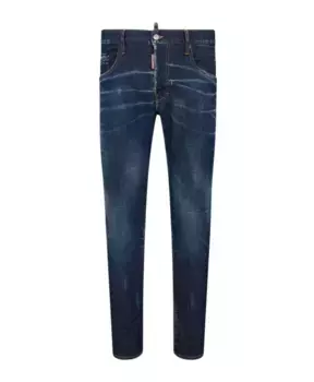 Брюки с 5 карманами Dsquared2, синий