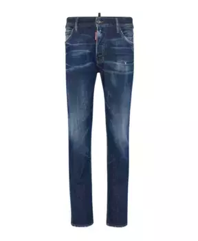 Брюки с 5 карманами Dsquared2, синий