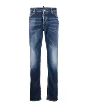 Брюки с 5 карманами Dsquared2, синий