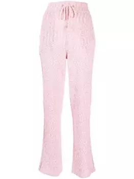 Брюки с кулиской Ferragamo, розовый