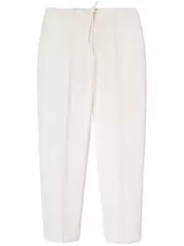 Брюки с кулиской JIL SANDER, белый