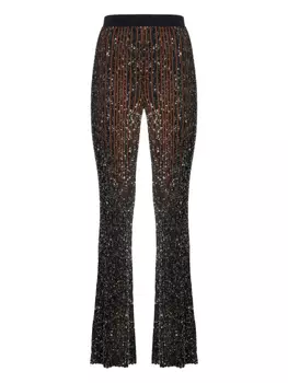 Брюки с пайетками Missoni, черный