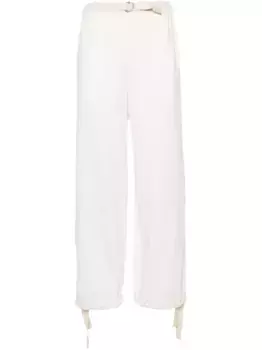 Брюки с поясом JIL SANDER, белый