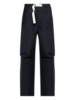 + брюки с поясом JIL SANDER+, синий