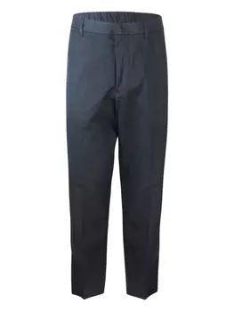 Брюки с резинкой на талии Emporio Armani, черный