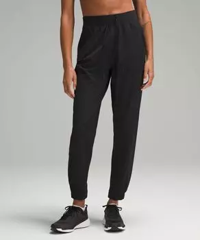 Брюки с высокой посадкой Lululemon, черный