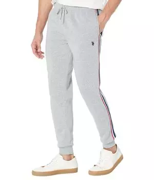 Брюки с высокой посадкой U.S. POLO ASSN., Signature Stripe Joggers