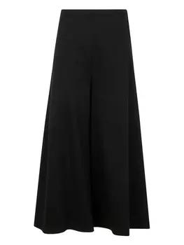 Брюки с высокой талией Emporio Armani, черный