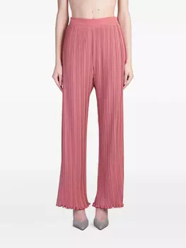 Брюки с высокой талией Lanvin, розовый