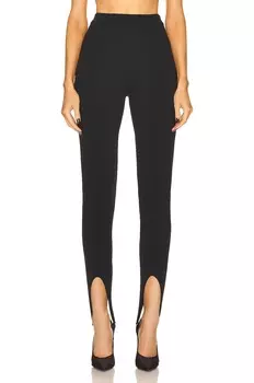 Брюки Saint Laurent Leggings, нуар