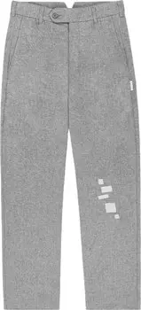 Брюки Saintwoods Patch Trouser 'Grey', серый