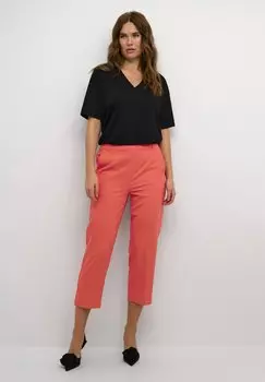 Брюки SAKURA CROPPED Kaffe, цвет cayenne