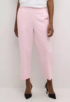 Брюки Sakura Cropped Kaffe, розовый туман