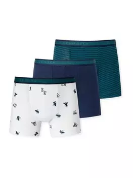 Брюки SCHIESSER Underpants, цвет Blue/White