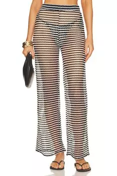 Брюки Seafolly Mesh Effect, черный