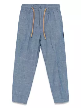 Брюки шамбре TRUSSARDI JUNIOR, синий