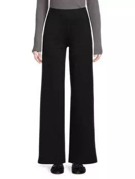 Брюки Широкие Saks Fifth Avenue, черный