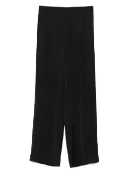 Брюки со складками JIL SANDER, черный