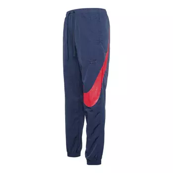 Брюки sport swear sports long pant male green navy Nike, синий