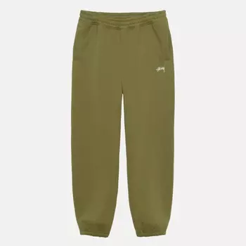 Брюки спортивные Stussy Stock Logo, оливковый