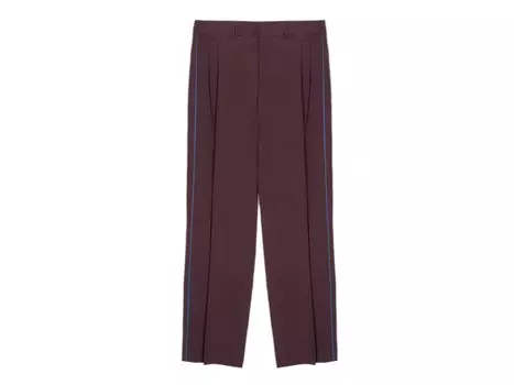 Брюки спортивные Tailored Salvatore Ferragamo, бургундия
