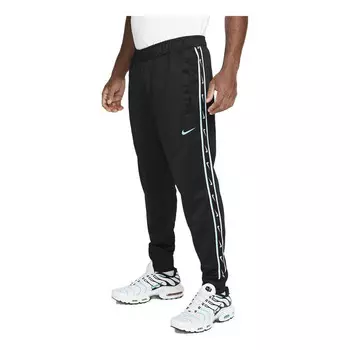 Брюки sportswear repeat pants 'black' Nike, черный