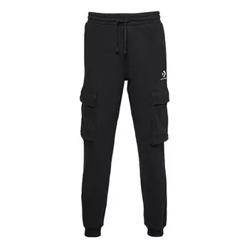 Брюки star chevron emb cargo trouser 'black' Converse, черный