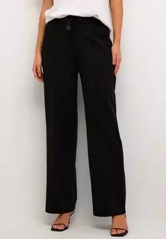 Брюки Straight Kaffe, цвет black deep