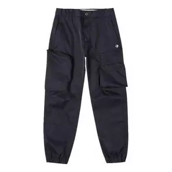 Брюки stretch woven pants 'black' Converse, черный