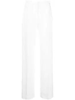 Брюки строгого кроя Alberta Ferretti, белый