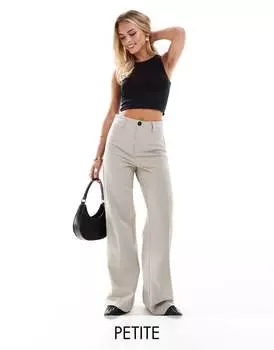 Брюки строгого кроя Bershka Petite