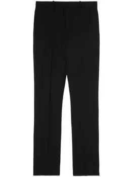 Брюки строгого кроя Jil Sander, черный