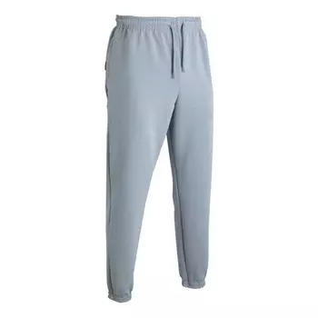 Брюки summit knit jogger 'grey blue' Under Armour, серый