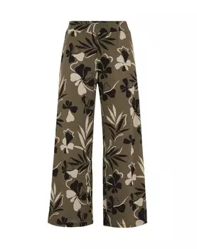 Брюки свободного кроя WE Fashion, оливковый