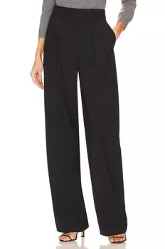 Брюки Theory Double Pleat, черный