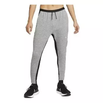 Брюки therma-fit run division phenom elite trousers men s grey gray Nike, серый