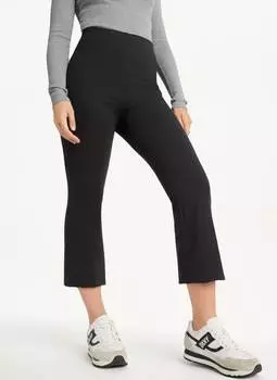 Брюки укороченные Kick Flare DKNY