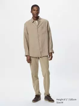 Брюки ультраэластичные active Uniqlo, цвет 32 бежевый