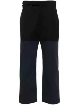 Брюки Unconstructed Combo прямого кроя THOM BROWNE, синий