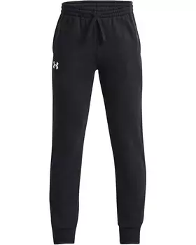 Брюки Under Armour Kids Rival Fleece Joggers, черный/белый