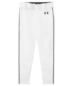 Брюки Under Armour Kids Utility Baseball Pants Pipe, цвет White/Black/Black